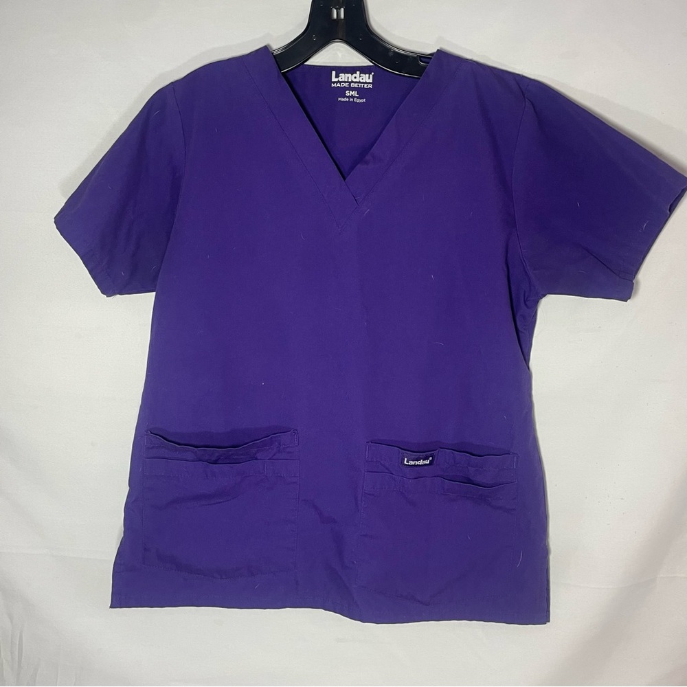 Landau Purple Scrub Top 🖤